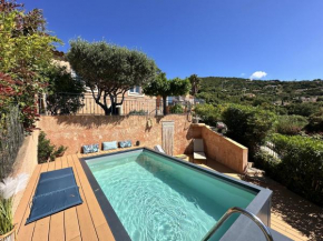 VILLA MARILOU climatisée pour 6 personnes avec piscine sur le Domaine de Valcros à la Londes-Les-Maures